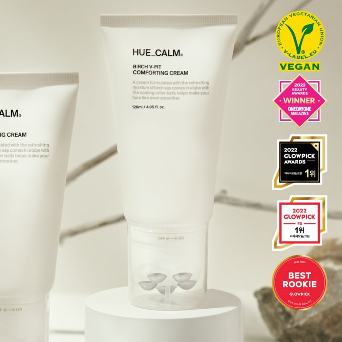 HUE_CALM ヒューカム Vフィット ローラー クリーム 120mL 