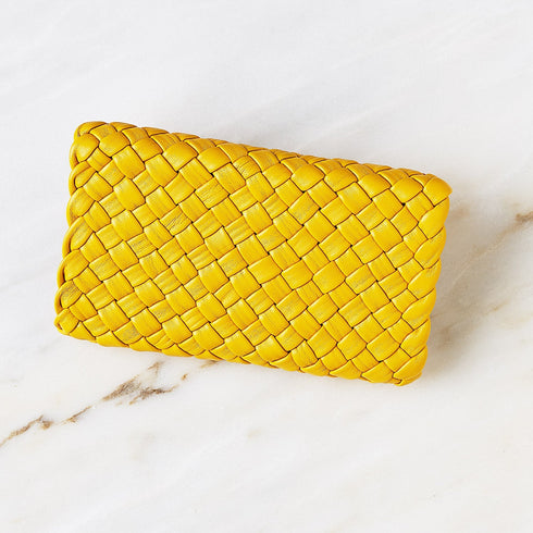 FALORNI×GinzaBeaute ファロルニ ギンザボーテ スマートフォンケース ウォレットケース ショルダーバッグ メンズ レディース 男女兼用 ラムレザー レザー 本革 羊革 イエロー