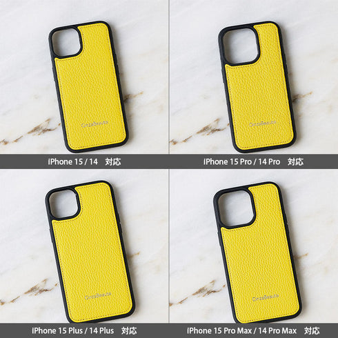 FALORNI×GinzaBeaute ファロルニ ギンザボーテ スマートフォンケース ウォレットケース ショルダーバッグ メンズ レディース 男女兼用 ラムレザー レザー 本革 羊革 イエロー